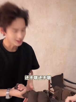 抗皱测试!假两件抗皱免熨烫衬衫,上身太雅痞了,早秋必备入手的一款#衬衫 #OOTD #好物推荐