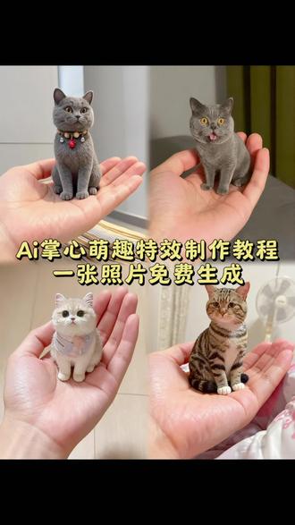 一键生成ai掌心萌趣特效#即梦ai #ai掌心萌趣教程 #掌心萌趣写真 #宠物 我手里竟然长出了猫 #起孟了手上手上怎么长猫了 ai掌心萌趣教程 ai掌心萌趣制作教程 ai掌心萌趣制作方法 怎么制作ai掌心萌趣写真 ai掌心萌趣特效入口 ai掌心萌趣模版 ai掌心萌趣特效教程 ai掌心萌趣一键拍同款 我手里竟然长猫了制作教程 ai猫咪写真