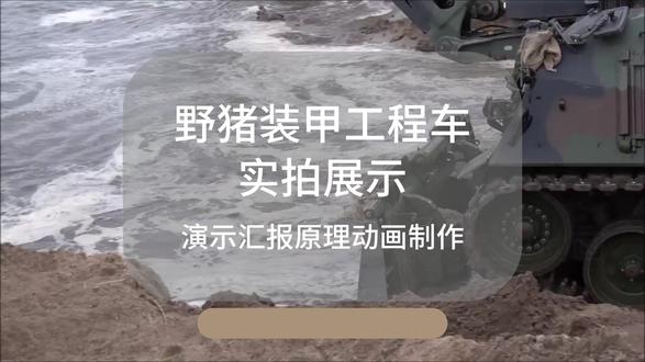 野猪装甲工程车展示 野猪装甲工程车展示#机械