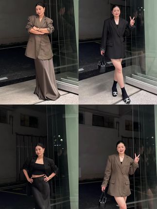 新款收腰西服搭配 #高级感穿搭 #西服外套搭配 #西装控 #气场全开 #气质女神穿搭