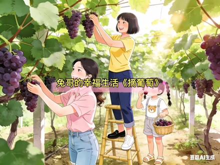 儿时记忆中,是不是都亲自摘过葡萄#上热搜 #二次元 #动漫剧场 #治愈动漫 #童年回忆 @小雅的乡村生活(收徒) @阳阳治愈漫画 @小辉治愈动漫 @春林的日记