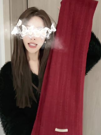 德芬妲毛线围巾,秋冬韩版纯色百搭,保暖又时尚! #保暖围脖 #纯色围巾 #德芬妲围巾 #秋冬围巾 #百搭围巾