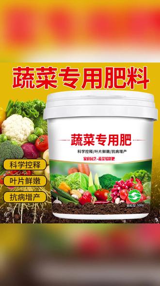 蔬菜种植用有机肥料缓释颗粒营养水溶肥 #家庭种菜 #有机肥料 #蔬菜种植 #园艺用品 #阳台种菜