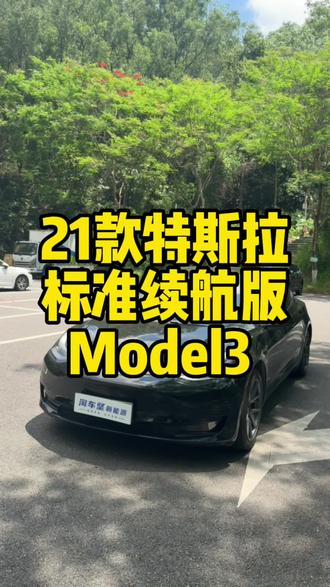 9万块开model3#黑色特斯拉 #特斯拉model3车型 #二手车