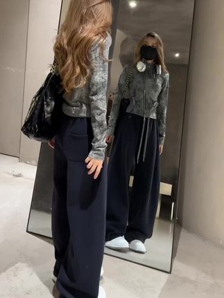 #慵懒风穿搭 #百搭弯刀裤#显瘦显高显腿长