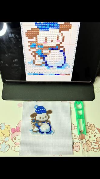 拼豆好物分享/椰小狗拼豆板#抖音创作者激励计划 #拼豆 #椰小狗拼豆 #我在抖音拼豆 #拼豆日常