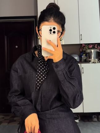 牛仔两件套套装#抖音热门 #抖音热门小助手 #我要上热门🔥