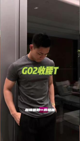 GTAL26SS美式休闲G02版型收腰T恤280g户外圆领短袖纯色弹力上衣#GTAL#醋哥#我决定今年开春这么穿#ootd#美式穿搭