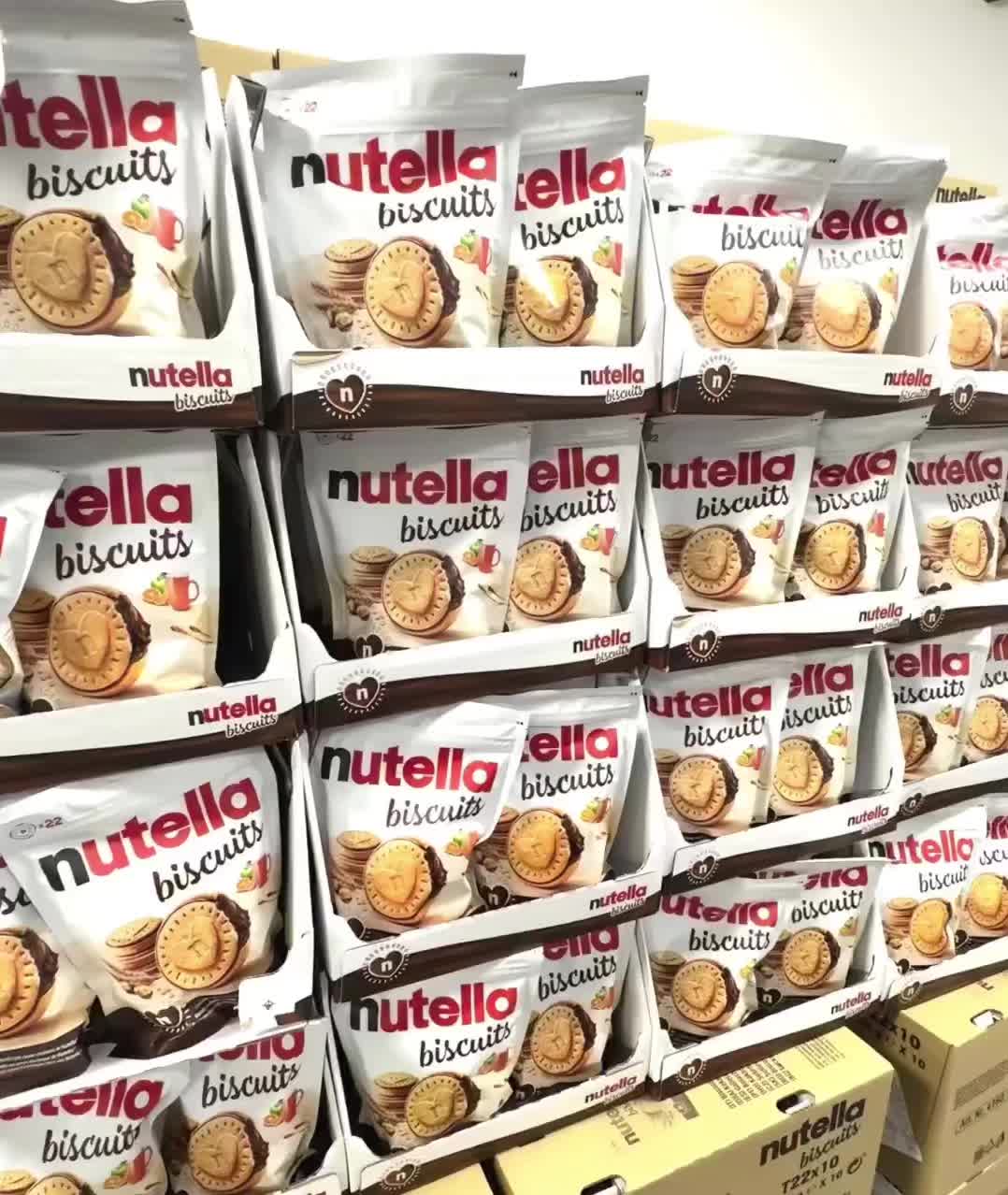 nutella巧克力圆饼干 #nutella #饼干 #nutella饼干 #美食 #纯可可脂