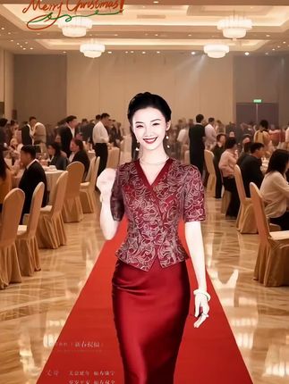 #喜欢穿裙子的姐姐们看过来了!这一款连衣裙真的太美了,它上面全部都是重工刺绣的工艺,而且采用了精致的蕾丝设计,让你看起来更加优雅迷人。不仅如此,它的版型也是特别好看的,能完美展现你的身材曲线,遮住小肚子,遮住手臂上的拜拜肉,简直不要太棒!@DOU+小助手