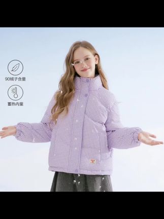 Deesha笛莎童装女童羽绒服冬季新款儿童短款立领加厚-7M2556401 #笛莎童装 #羽绒服 #儿童穿搭 #立领加厚 #无限回购的宝藏单品