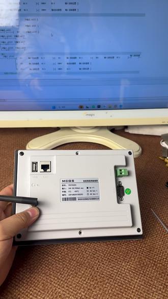 HMI背后接口的作用 #PLC #plc编程入门教程
