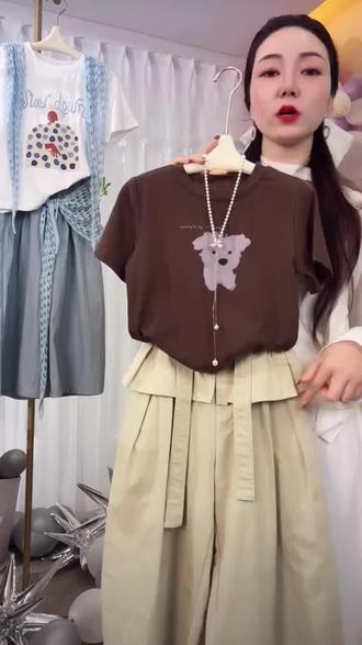 女童夏装套装薄款洋气时髦2026新款女孩短袖两件套6-12岁潮高级感#夏季薄款 #女童套装 #短袖t恤 #阔腿裤 #洋气上档次