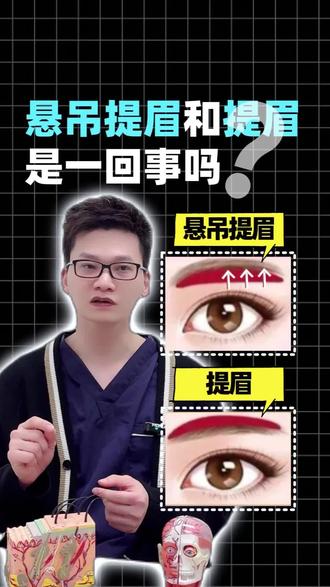 悬吊提眉和提眉是一回事吗?
#提眉 #湛江同城 #湛江整形 #提眉手术 #湛江张磊