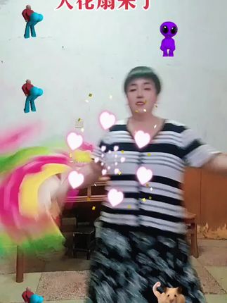 #天天锻炼身体好 #功夫不负有心人 终于学会转🥀扇了