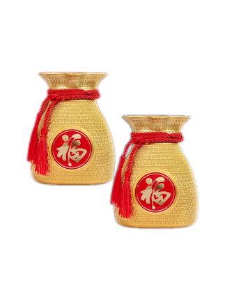 杏氿 山西清香型酒吉祥福袋600ml*2瓶纯粮高度酒原浆手提53度53度#好物推荐🔥 #清香型高度白酒