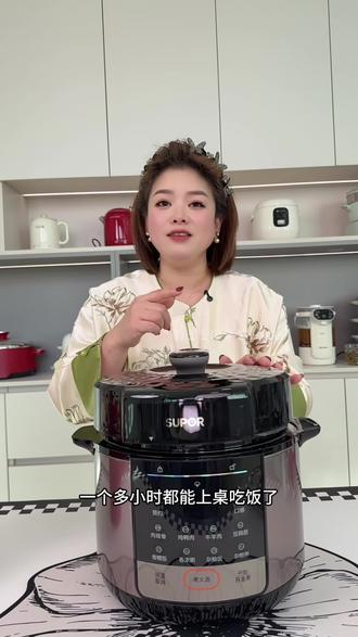 苏泊尔电压力锅双胆5升 炖一锅猪蹄,一锅牛肉,一锅排骨,嘎嘎香#厨房小家电 #小家电 #厨房必备神器 #高颜值厨具