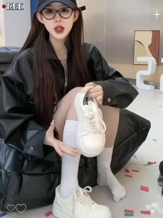 #小白鞋 #芒果头小白鞋 #小白鞋穿搭 #H55女鞋专场