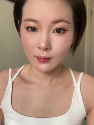左边自然色 右边象牙白 额头混合色#自用好物推荐 #强烈推荐