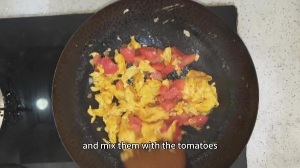 制作西红柿炒鸡蛋#八上英语#做饭 @阿凡