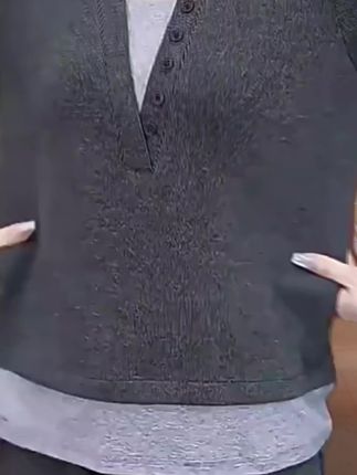 假两件休闲运动套装女2025新款爆款女装春秋季百搭减龄洋气两件套#时尚两件套#两件套 #两件套女装 #两件套装 #休闲运动套装 #假两件套装 @DOU+小助手 @巨量千川