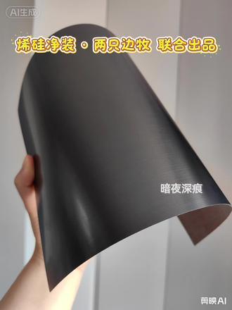 0.7mmHPL薄片防火板可折弯板,可做圆弧场景饰面,防火防水,金属拉丝饰面、仿生木皮饰面均可实现#西芒新材料#HPL #防火板 #可折弯板 #环保材料#全屋定制材料批发