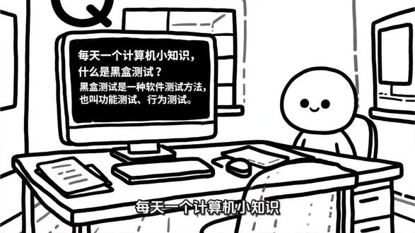 每天一个计算机小知识,什么是黑盒测试? #程序员科普 #电脑知识 #计算机 #黑盒测试