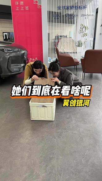 啥呀 啥呀,她们到底在看啥呀 #吉利银河 #搞笑段子 #汽车搞笑视频