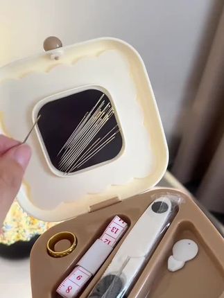 #针线盒家用高质量好宿舍缝补针线套装便携结婚针线包实用缝衣线盒
