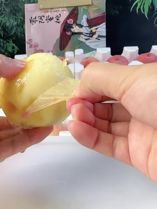 现摘水蜜桃京东冷链送到家#新鲜采摘 #水蜜桃 #应季水果 #桃子熟了