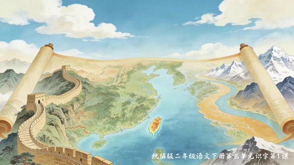 部编版语文二年级下册第三单元1.神州谣PPT