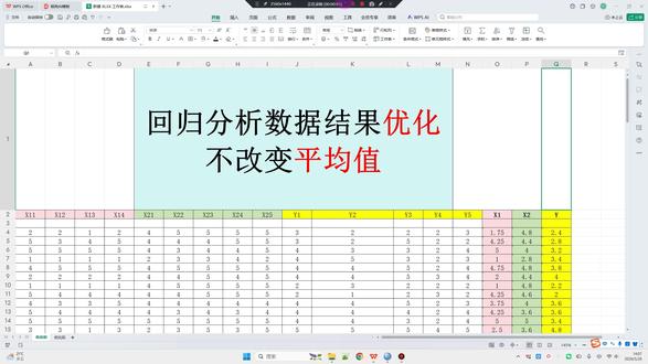 回归分析数据优化,显著性提升,R方提升,标准化系数提升 #回归分析