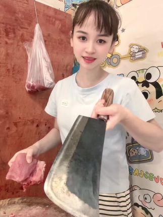 生活有苦也有累#原创视频 #刀工 #猪肉