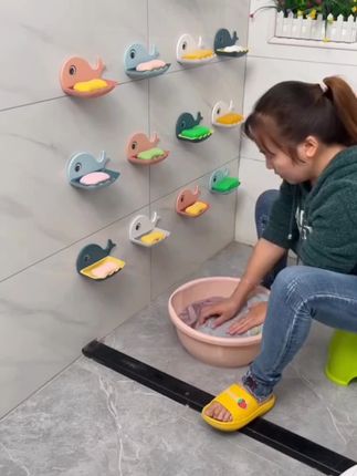 #肥皂盒 #沥水肥皂盒 #香皂盒 #卫生间好物 #壁挂肥皂盒@DOU+小助手 @巨量千川