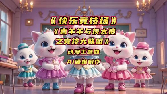 《快乐竞技场》《喜羊羊与灰太狼之竞技大联盟》动漫主题曲