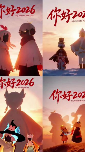 看过来了,这个光遇2026跨年写真教程来了 跨年写真指令 #豆包ai #豆包p图已经nextlevel了 #光遇 #跨年写真 #光遇p图 光遇写真 光遇壁纸