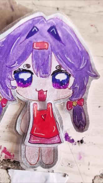纸片人、_可换装#画渣别喷