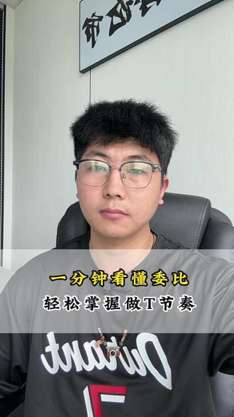 一分钟看懂委比 轻松掌握做T节奏 #委比 #财经 #股票 #股民 #短线交易