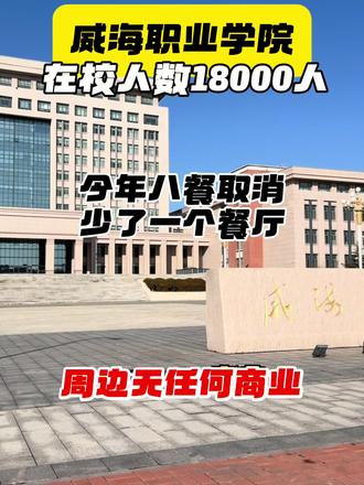 威海职业学院,八餐取消了,还剩余部分档口#大学食堂#档口#选址