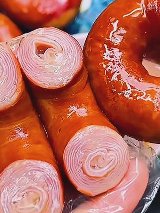 全熟手工新鲜正宗圈圈肠筒肠套肠传统工艺小火慢卤真材实料套肠