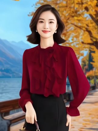 #减龄显瘦穿搭 #优雅气质 #美搭尽显女神范 #女装@DOU+小助手