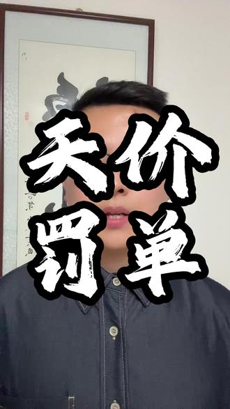 国内的套路 出去不好使了 #罚单 #兰的说