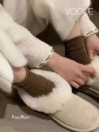 奶咖色竖条纹磨毛堆堆袜子女中筒袜秋冬季女袜#袜子#堆堆袜#面料柔软舒适#谁穿谁好看#显高显瘦显腿长