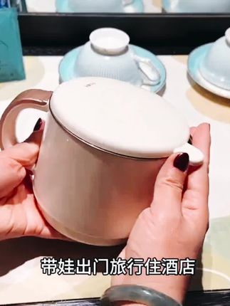 AUX/奥克斯全钢折叠水壶旅行出差便携式烧水壶不锈钢恒温电热水壶#热水壶 #恒温水壶 #电热壶 #电热壶 #旅行壶