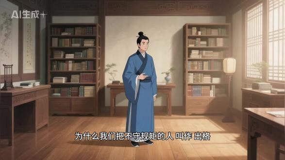 “出格”原来不是说性格,而是出自古代写字的规矩!#词语由来 #历史冷知识