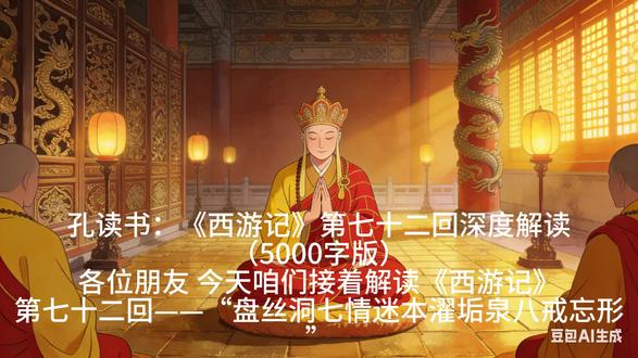 《西游记》第七十二回