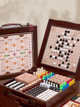 #益智玩具 #围棋那些事儿 #五子棋 #多功能棋盘 #棋盘多合一