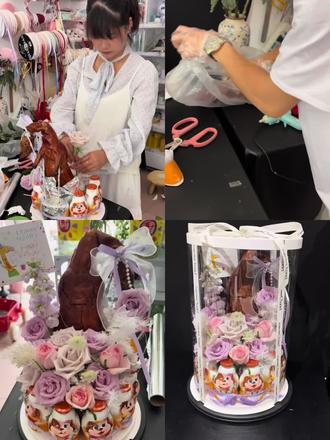 烤鸭花礼教程 #烤鸭花束礼盒 #小奶狗花束 #不是男模点不起而是烤鸭更有性价比 #曲靖花店 #不一样的生日花礼
不是男模点不起而是鸭子跟小奶狗更有性价比