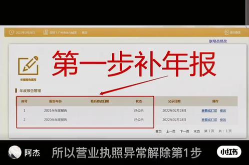 个体年报异常!不求人