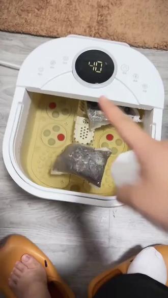 Midea/美的泡脚桶恒温调节按摩足浴器足浴盆全自动家用泡脚专用桶#泡脚桶 #恒温泡脚桶 #按摩足浴器 #家用好物 #缓解疲劳